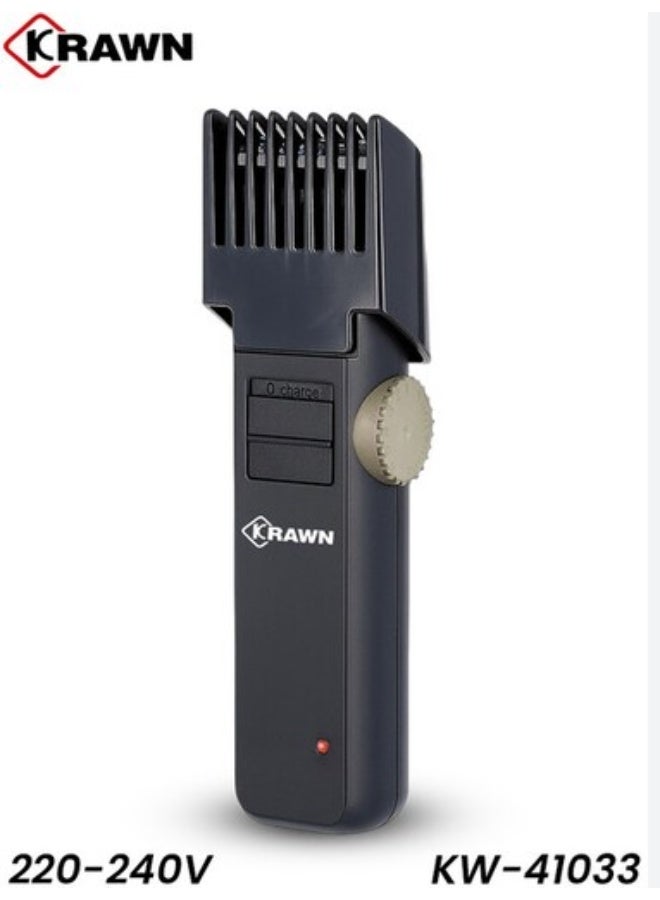 KRAWN Professional Adjustable Electric Hair Clipper for Smooth & Precise Grooming - Image 2